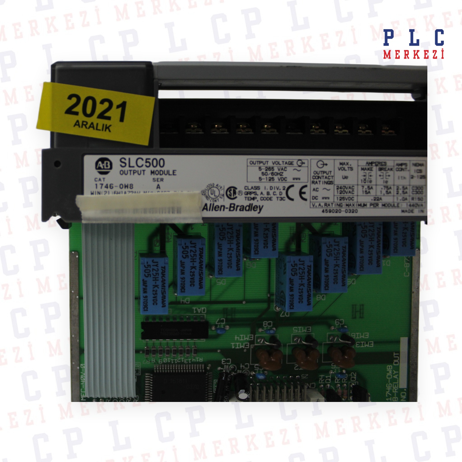 1746-OW8Output Mod. Relay, 8 pt