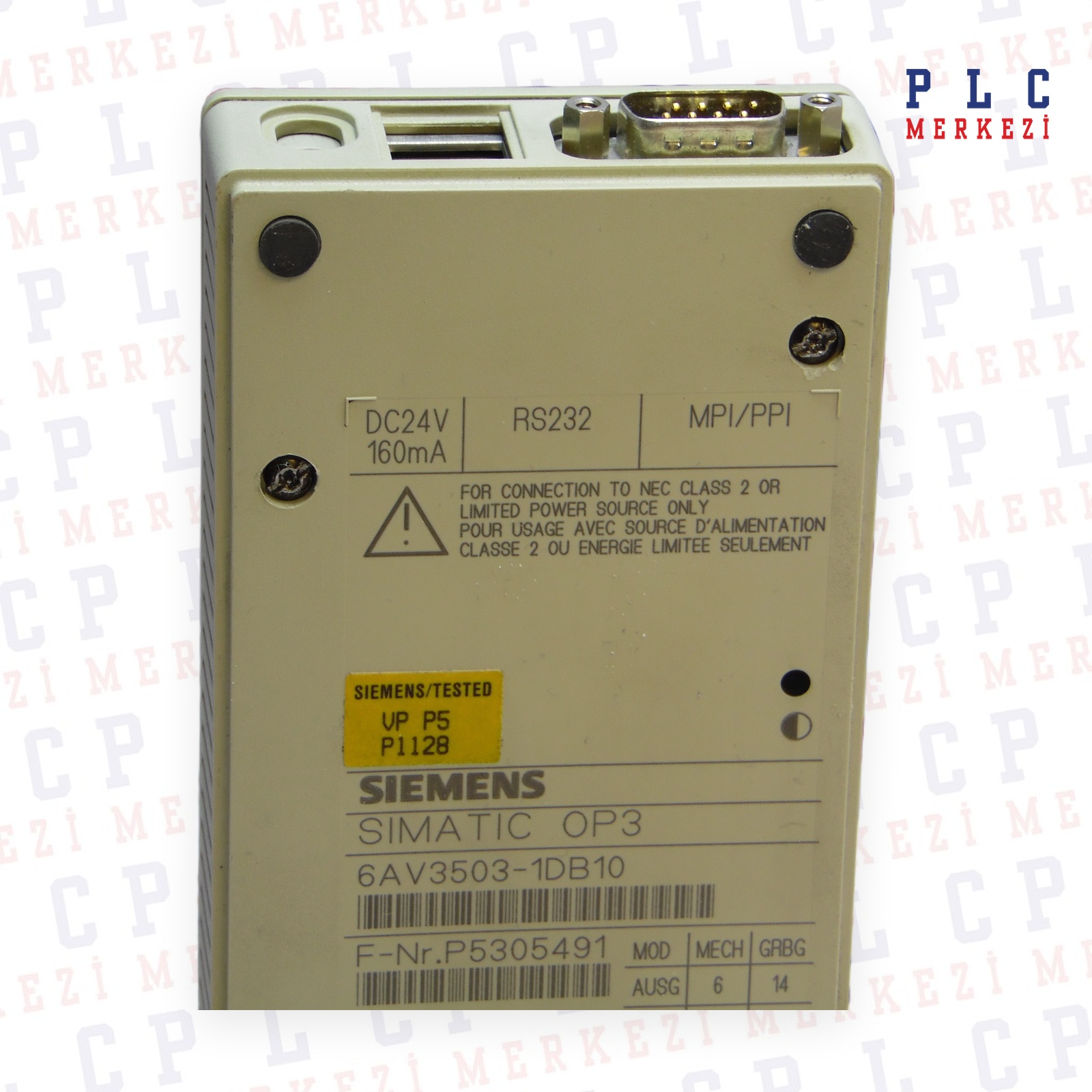 6AV3503-1DB10 OP 3 OPERATOR PANEL  