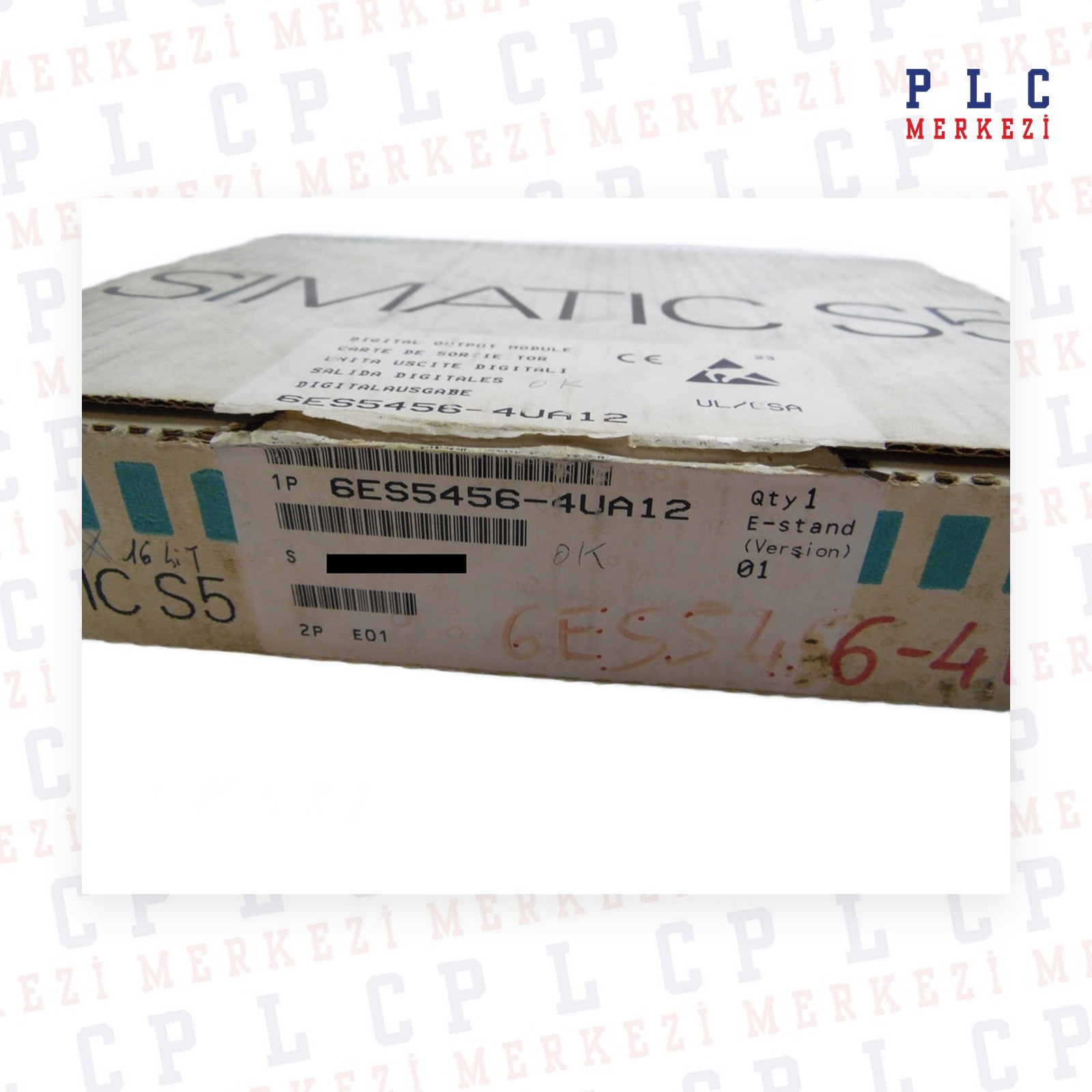 6ES5456-4UA12, 6ES5 456-4UA12 MODULE SIMATIC S5 456-4 16DO AC115/240V/2A