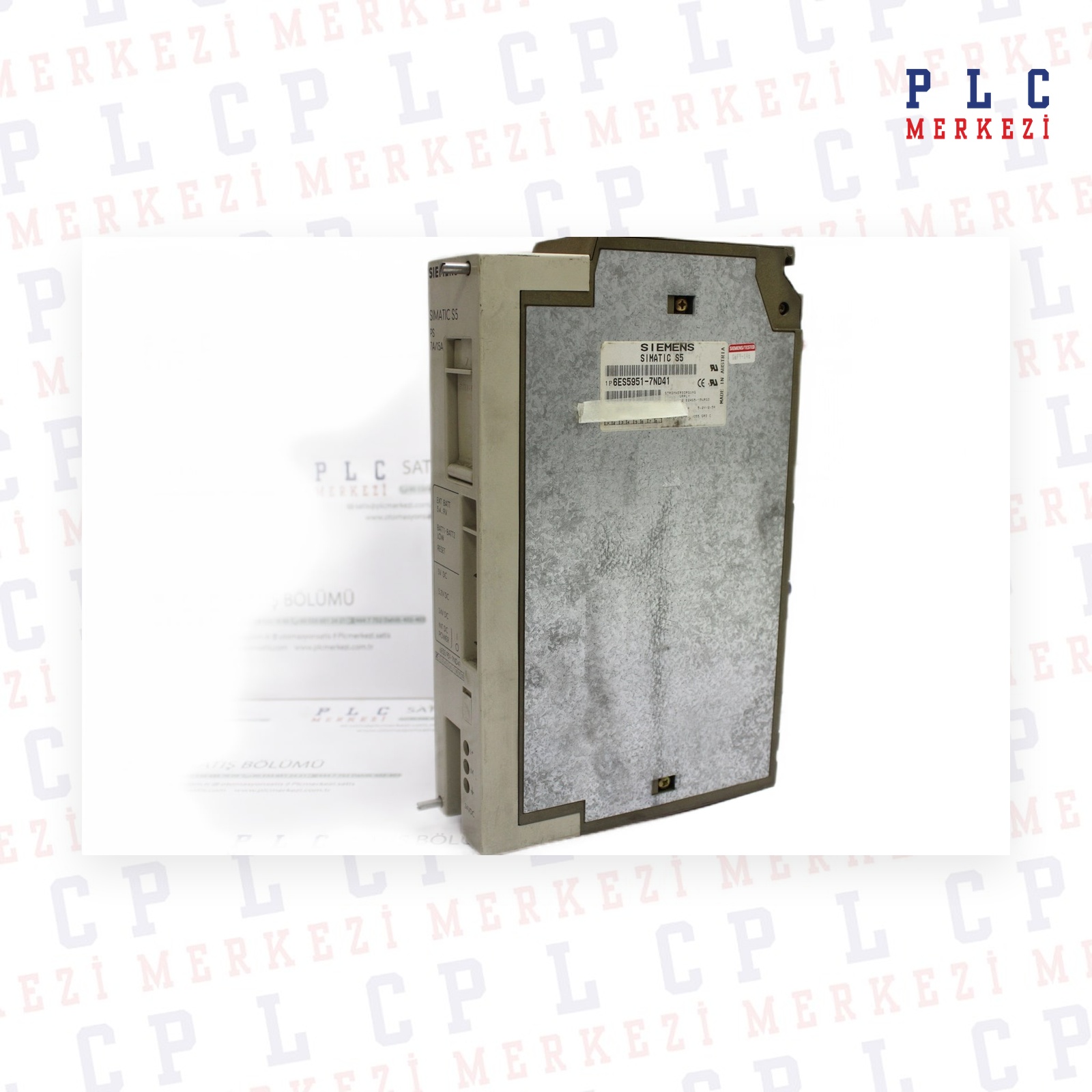 6ES5951-7ND41, 6ES5 951-7ND41 MODULE S5 PS 951 S5-115U DC 24V 7/15A