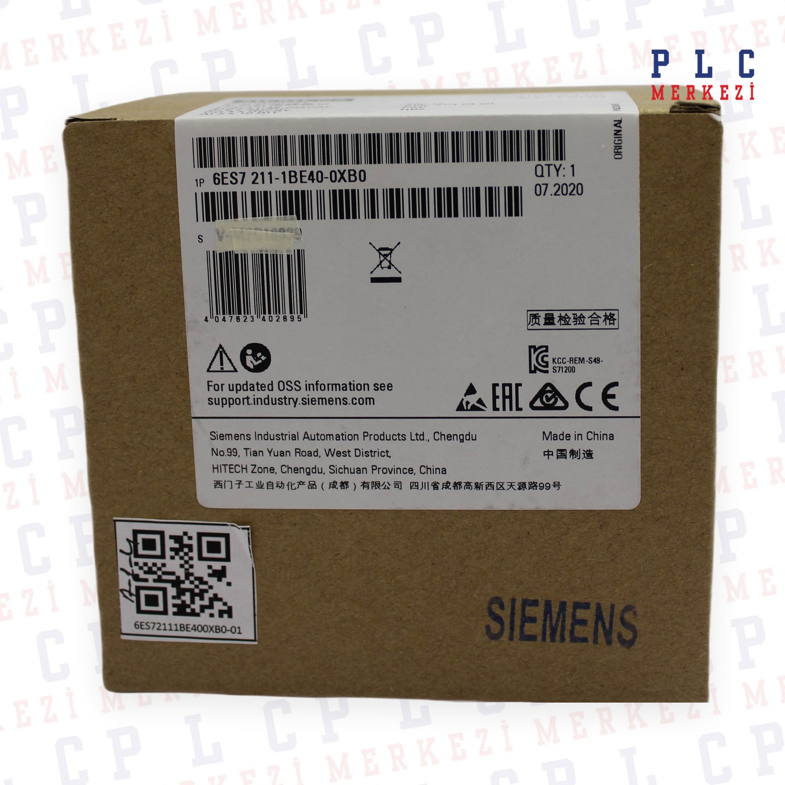 6ES7211-1BE40-0XB0 CPU 1211C, COMPACT CPU, AC/DC/R