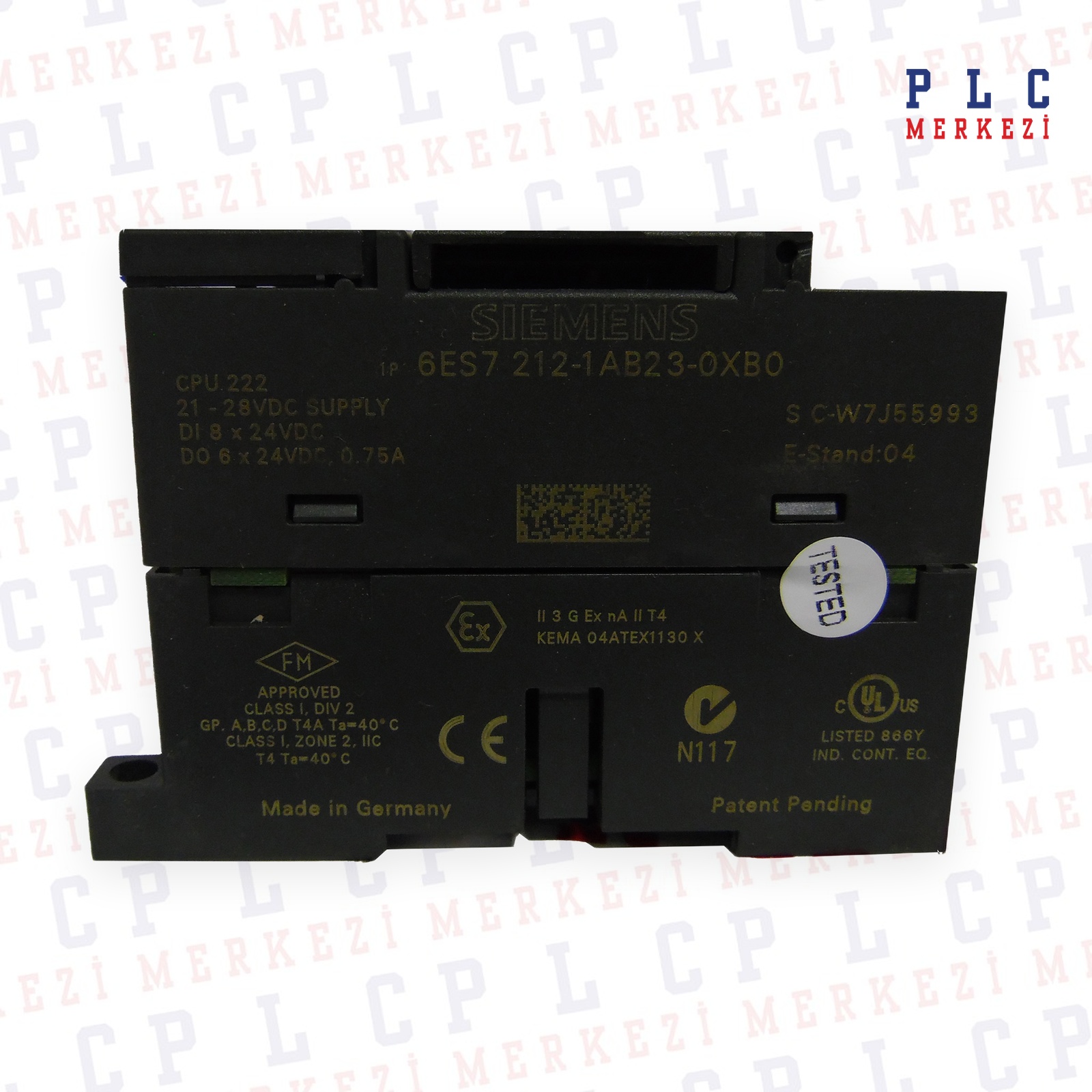 6ES7212-1AB23-0XB0 CPU 222, DC PS, 8DI DC/6DO DC