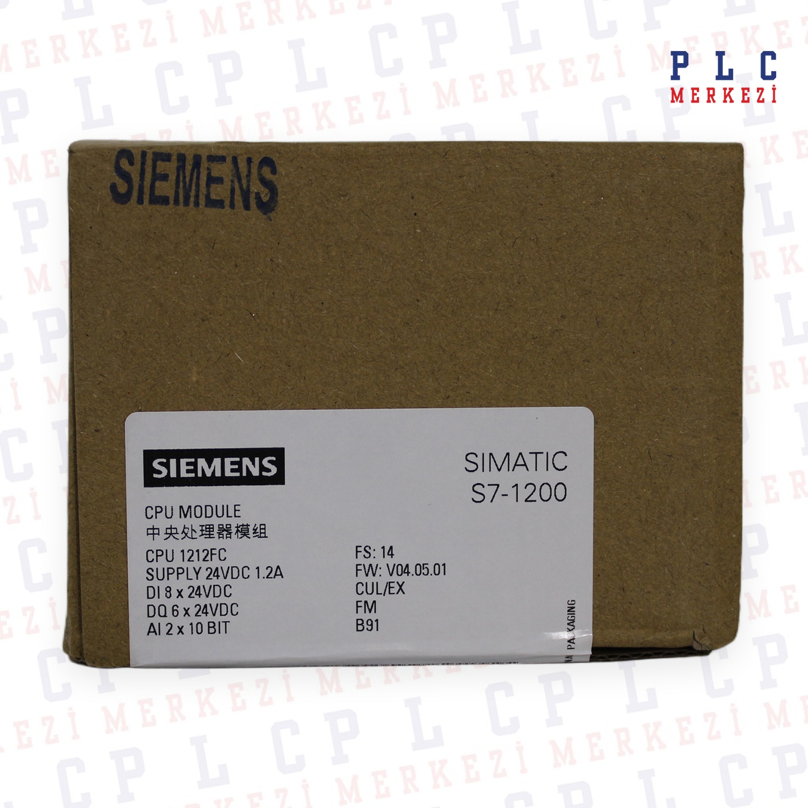 6ES7212-1AF40-0XB0 CPU 1212 FC, COMPACT CPU, DC/DC