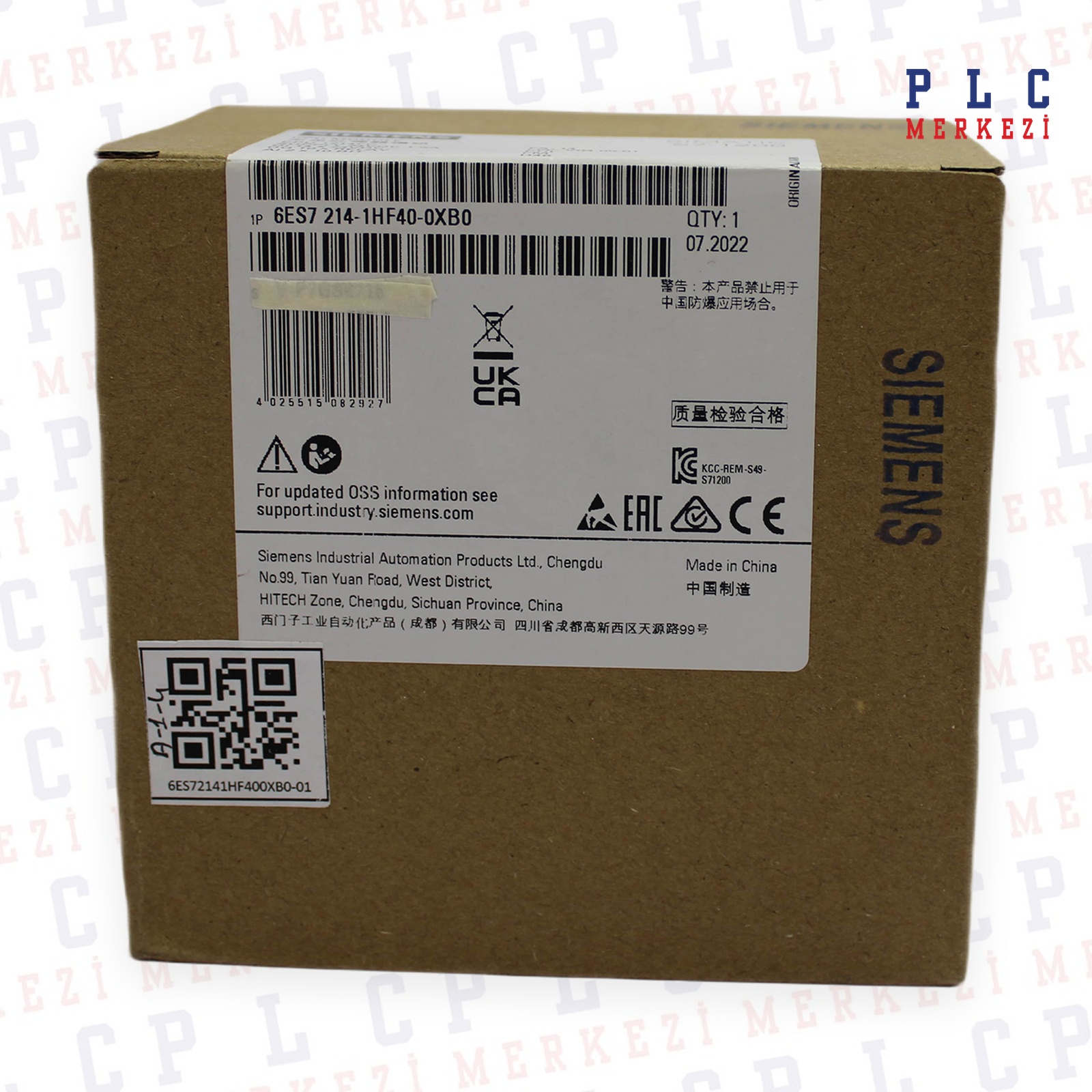 6ES7214-1HF40-0XB0 CPU 1214 FC, COMPACT CPU, DC/DC