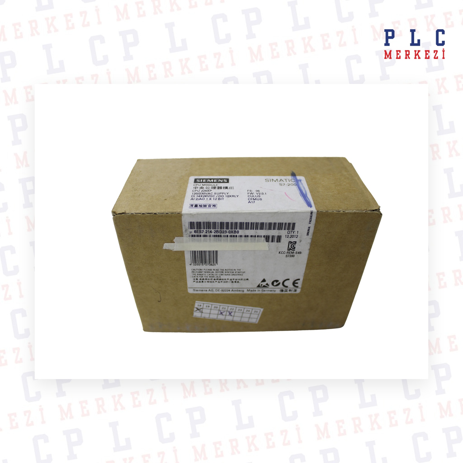 6ES7214-2BD23-0XB0 CPU224XP,AC PS,14DI DC/10DO REL