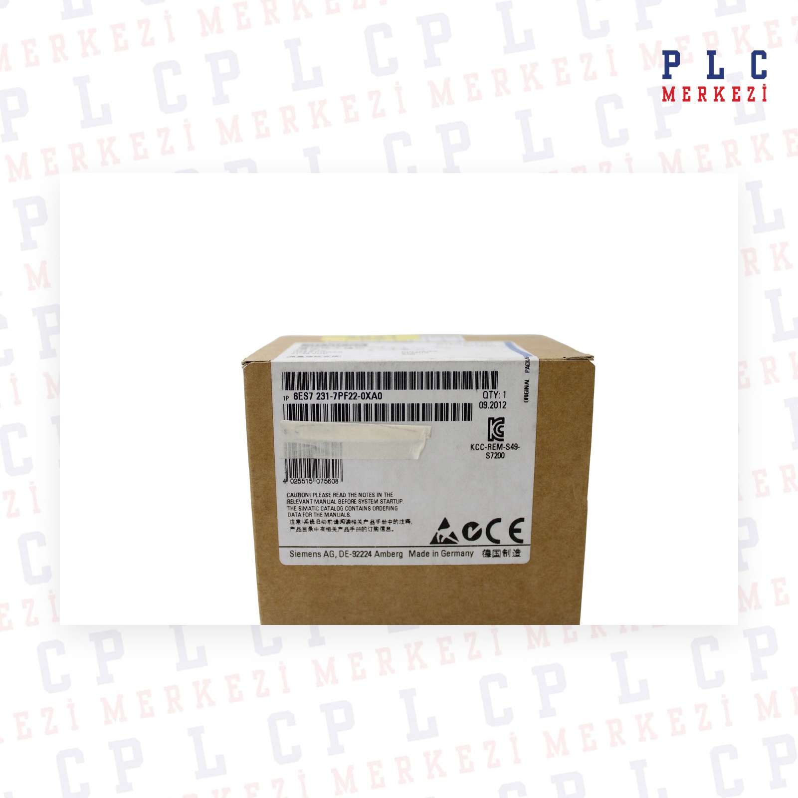 6ES7231-7PF22-0XA0 EM 231, 8AI, +/-80 MV, 15 BITS