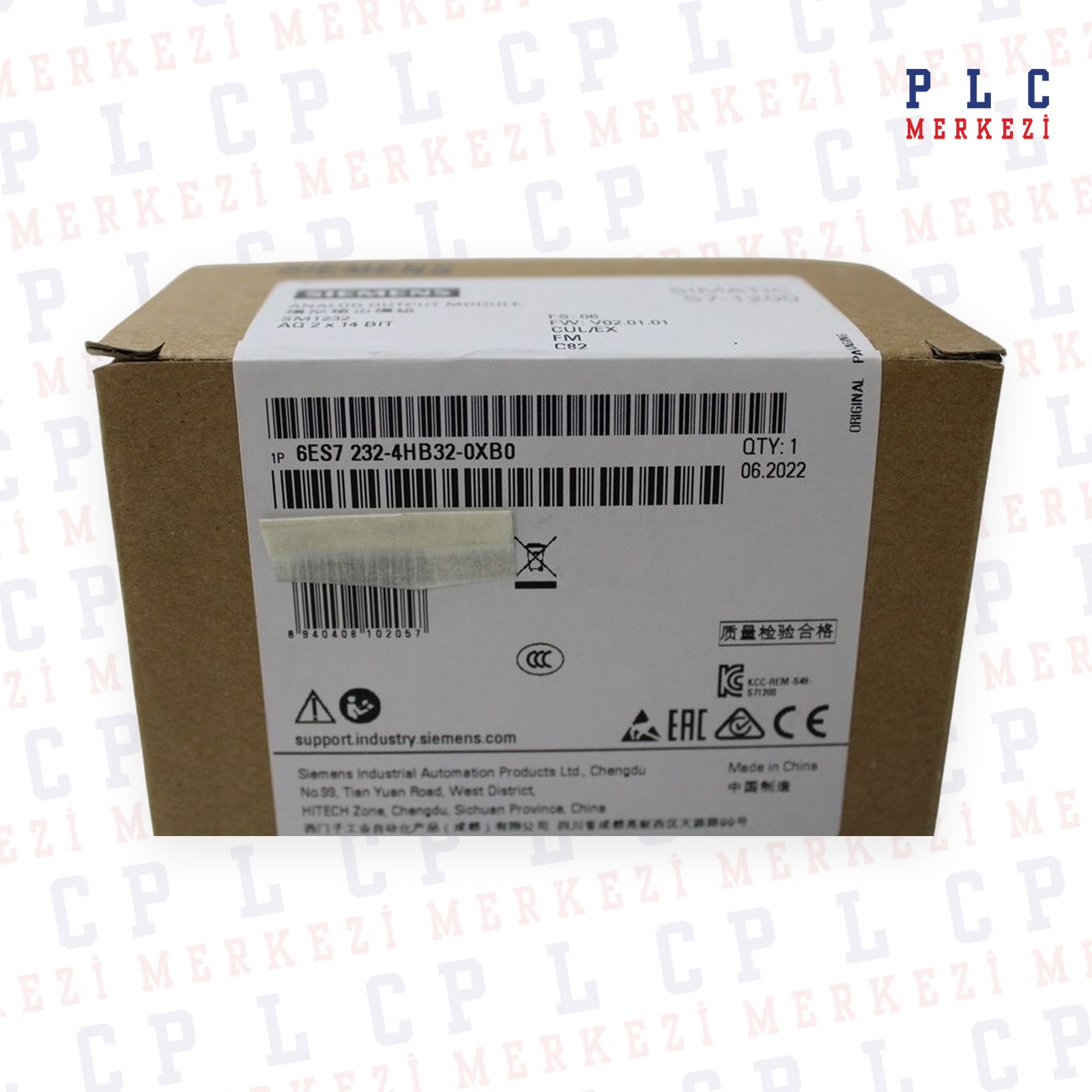 6ES7232-4HB32-0XB0 ANALOG OUTPUT SM 1232, 2AO