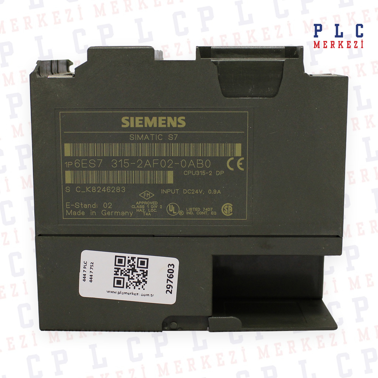 6ES7315-2AF02-0AB0, 6ES7 315-2AF02-0AB0 MODULE CPU315-2DP S7300 PROFIBUS 64KB