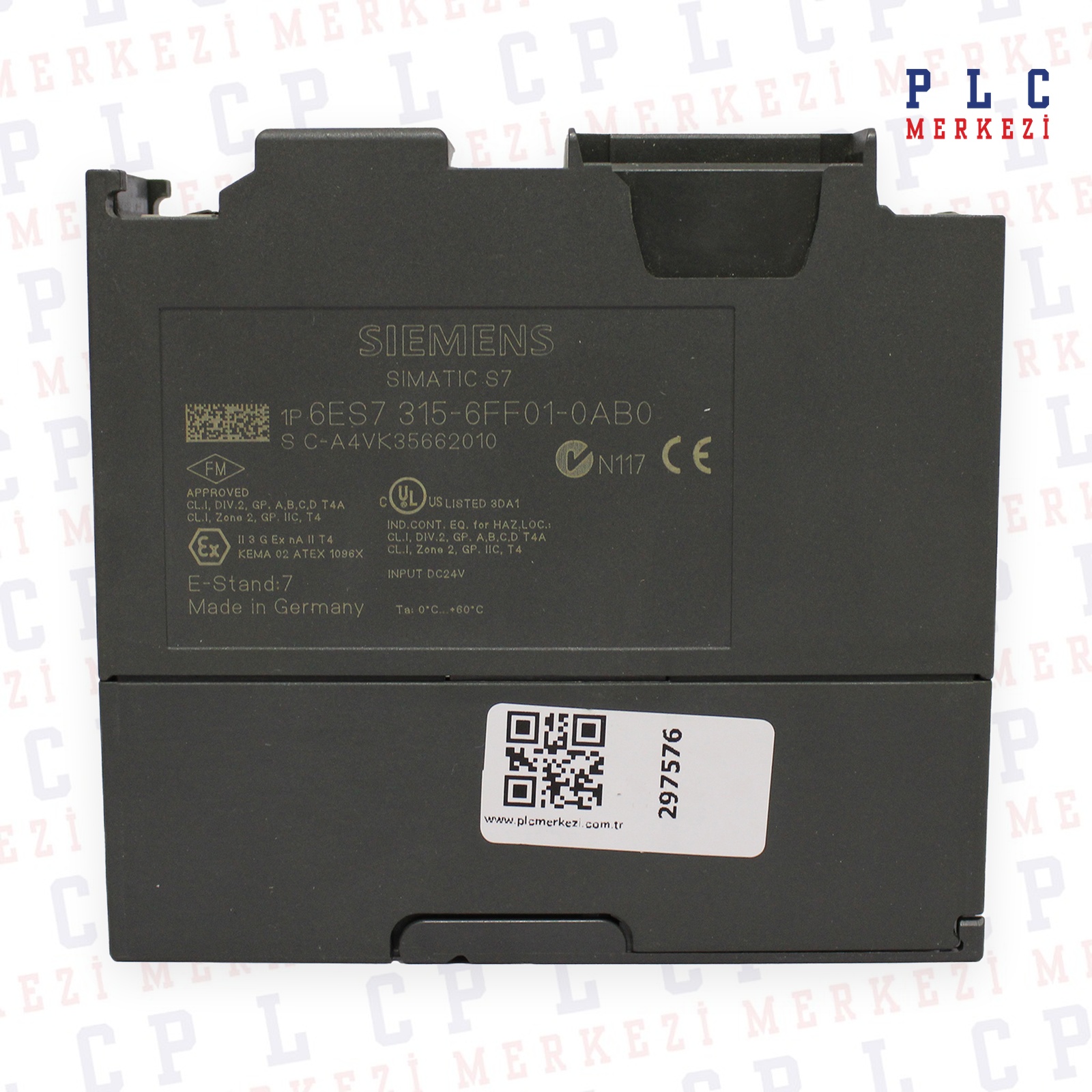 6ES7315-6FF01-0AB0, 6ES7 315-6FF01-0AB0 MODULE CPU315F-2DP FAIL-SAFE 192KB