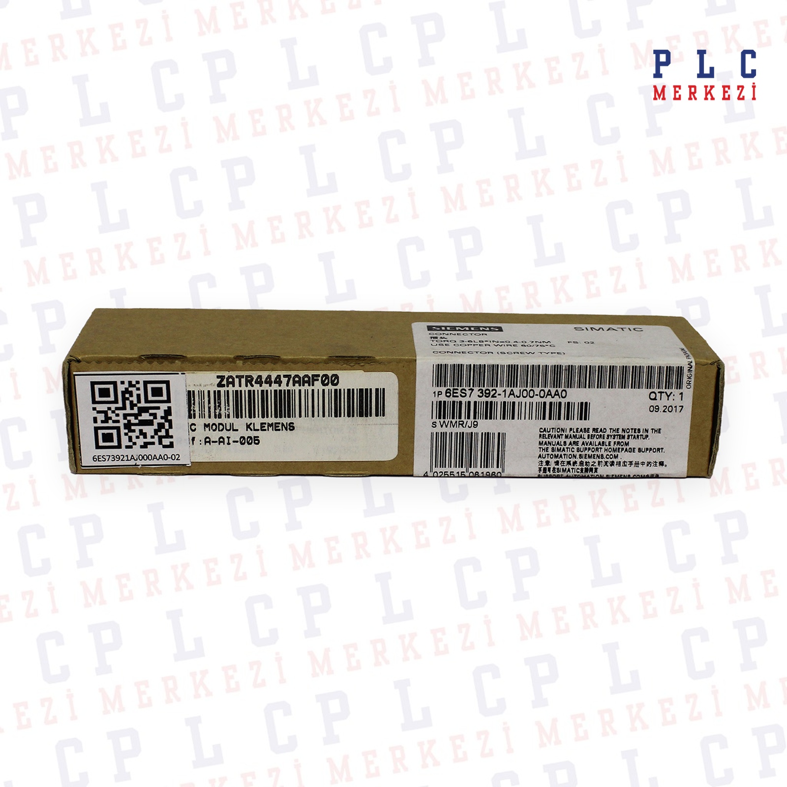 6ES7392-1AJ00-0AA0, 6ES7 392-1AJ00-0AA0 S7-300 FRONT CONN. 20PIN